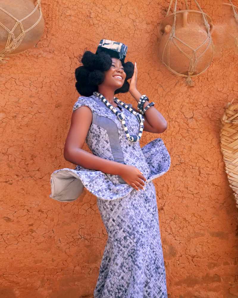 Robe Écrin Artisanale pour Femme - Racine