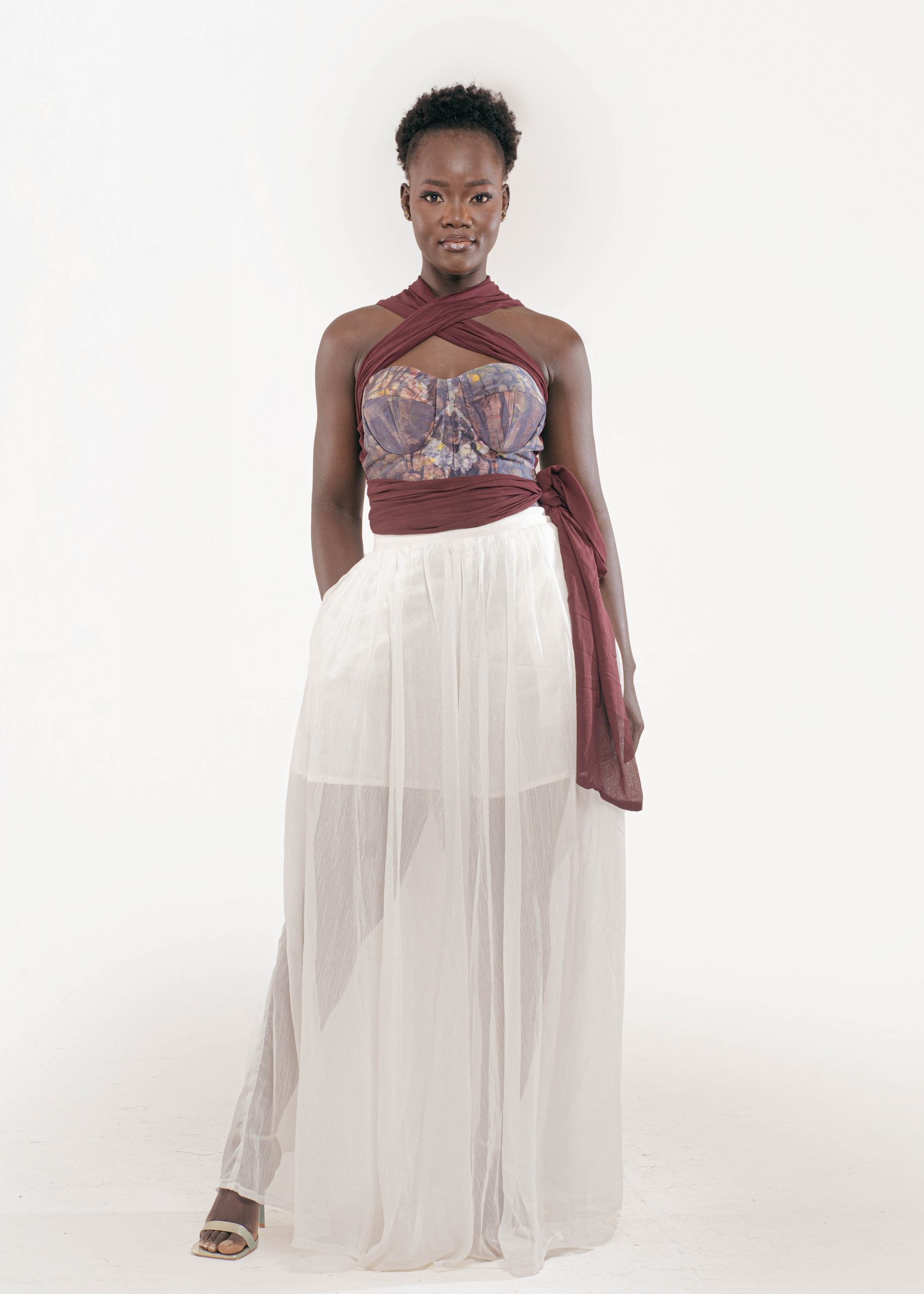 Pantalon Blanc fluide