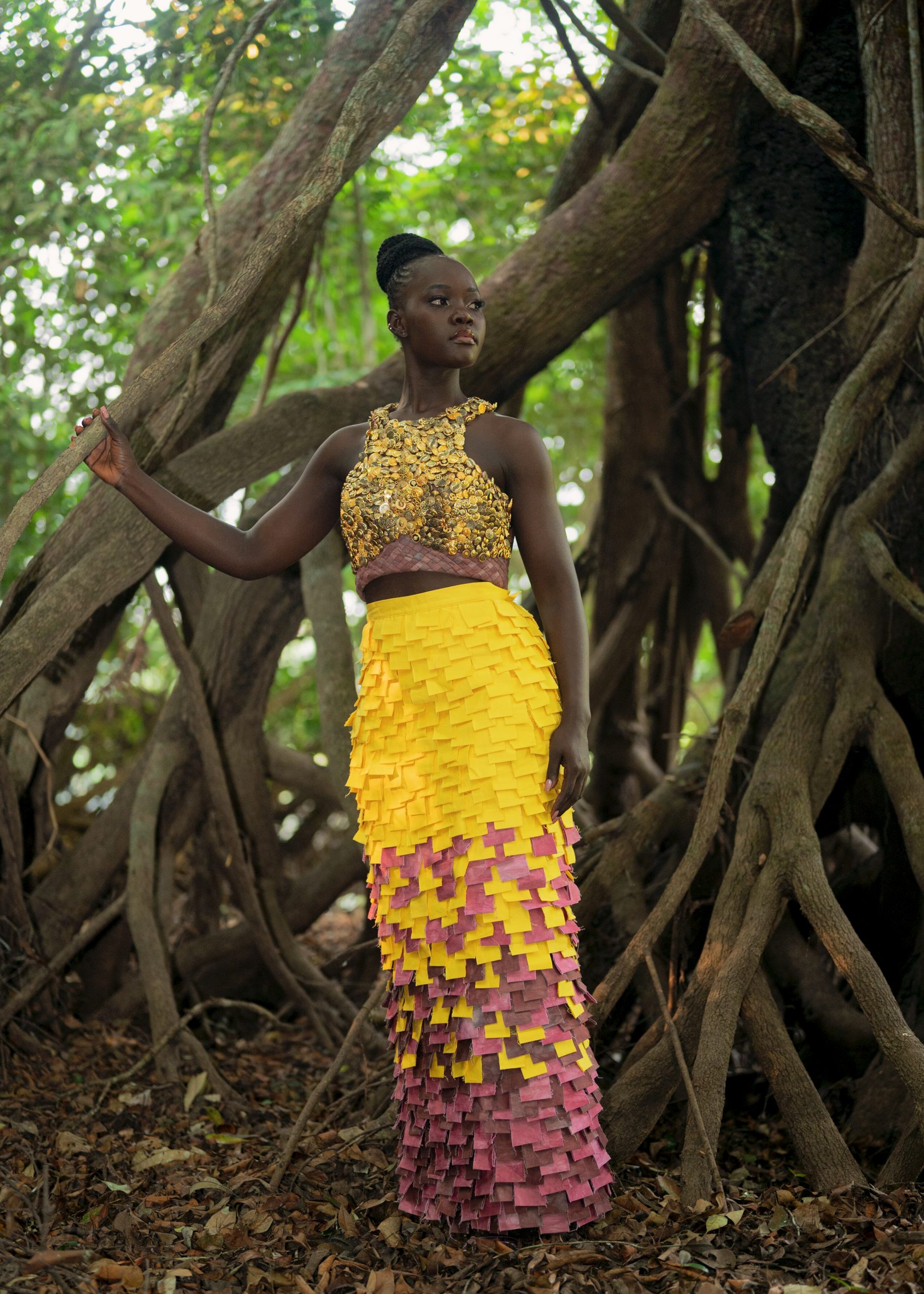 Jupe Longue Post-it pour Femme